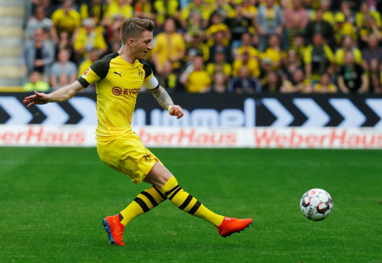 Marco Reus menambah keunggulan bagi BVB.
