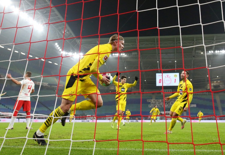 Erling Braut Haaland masuk jajaran top skorer Bundesliga musim ini