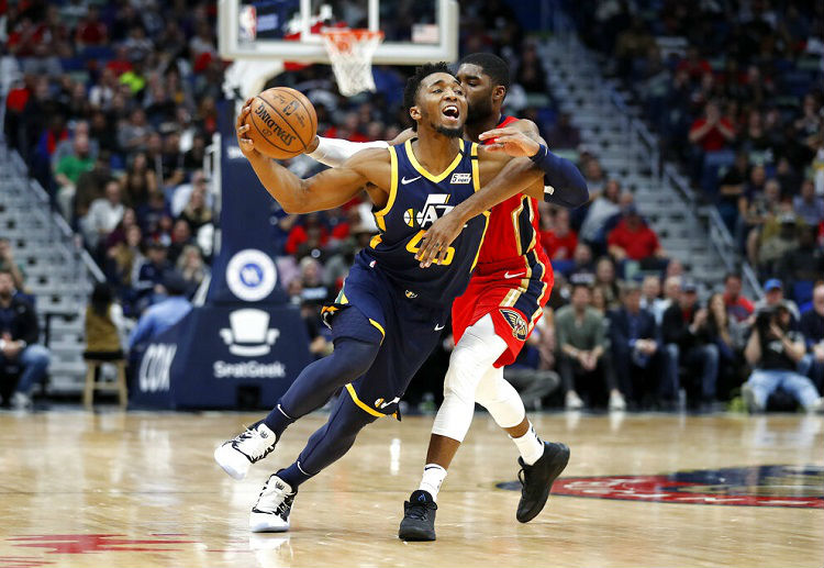 NBA犹他爵士坎贝尔的赛场动态