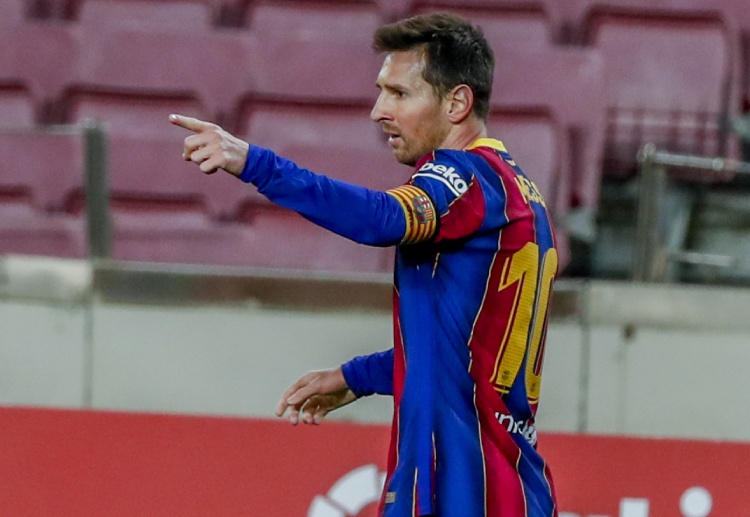 Lionel Messi andalan Barcelona untuk meraih gelar juara Copa del Rey musim ini