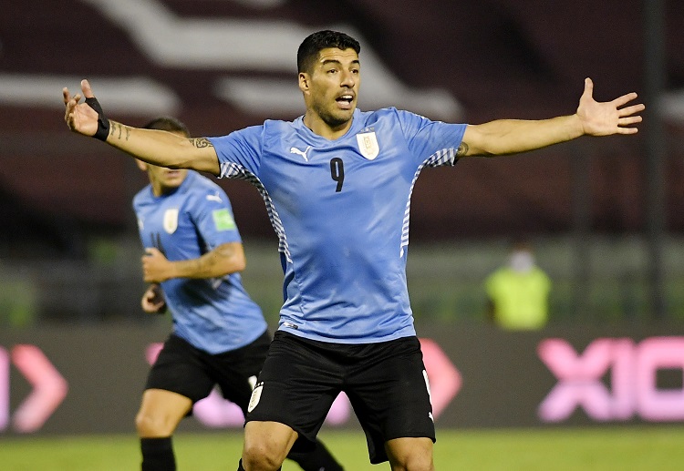 Luis Suarez gagal cetak gol di kualifikasi Piala Dunia 2022