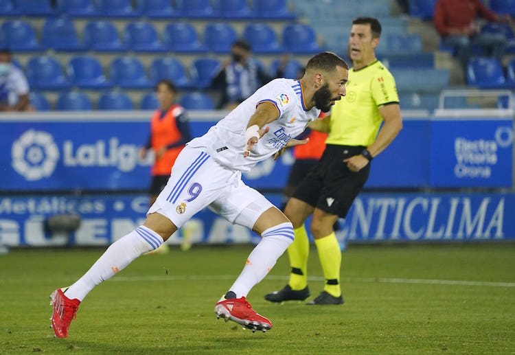 Karim Benzema penyerang inti Real Madrid di La Liga.