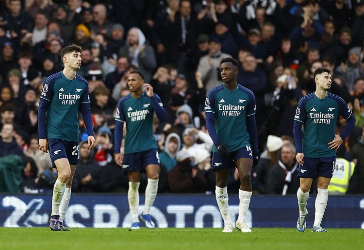 Arsenal rơi xuống vị trí thứ 4 trên BXH Premier League