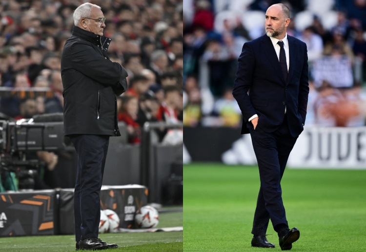 클라우디오 라니에리 감도고가 이고르 투도르 감독이 세리에A에서 맞붙는다.