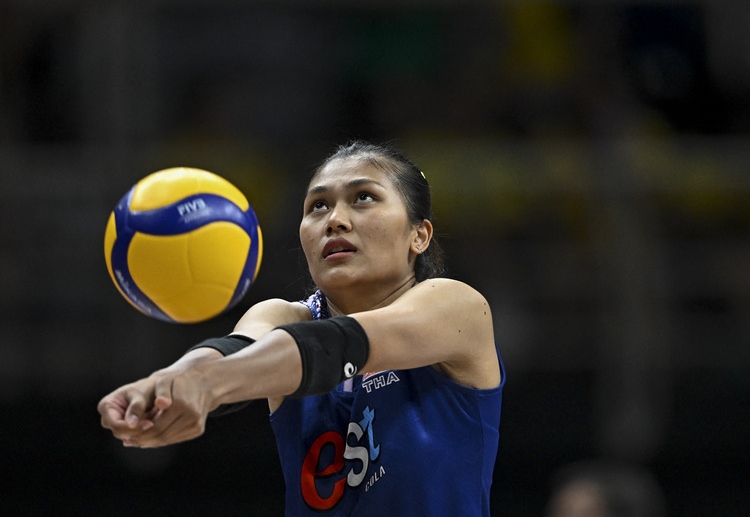 Thailand's Pimpichaya Kokram is one of the top scorers in the 2025 Volleyball Nations League