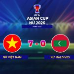 Vòng loại Asian Cup 2026 nữ: Nữ Maldives tiếp tục gặp khó khăn
