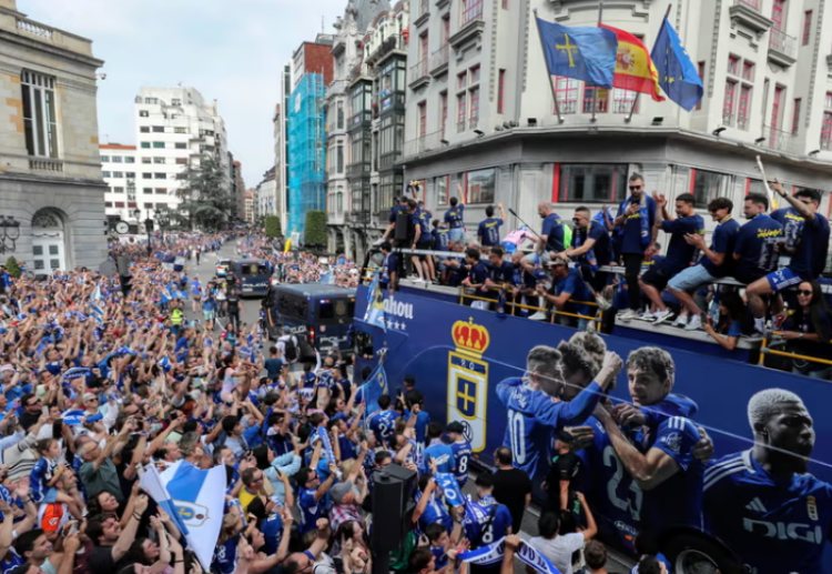Real Oviedo secure promotion to La Liga after a 24-year absence