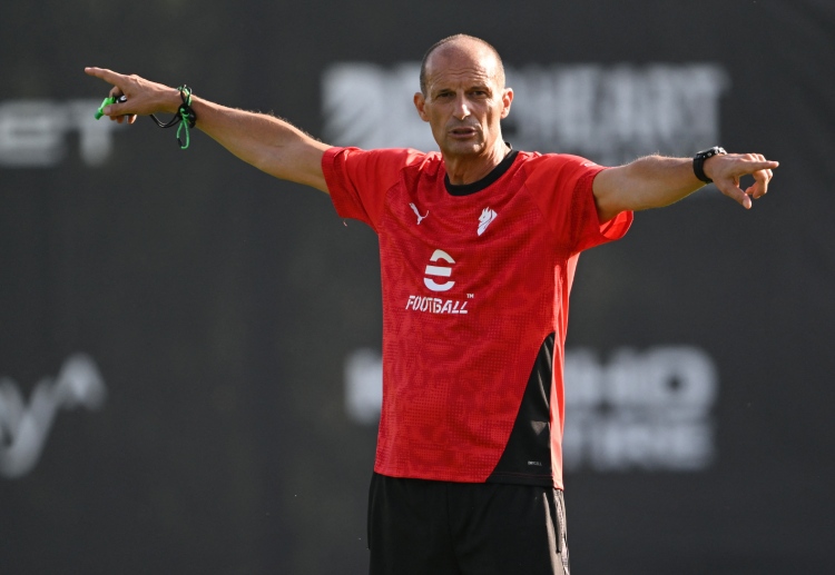 AC 밀란의 막스 알레그리 감독은 클럽 친선경기 첼시 전에서 또 한 번의 승리를 노린다