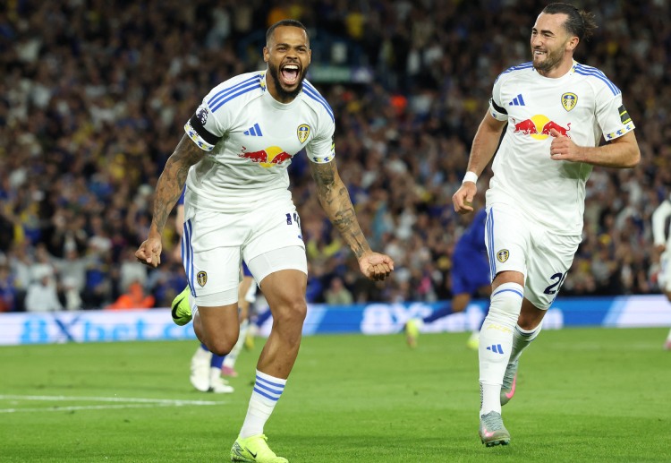 Leeds celebrated a significant Premier League triumph as debutant Lukas Nmecha found the net
