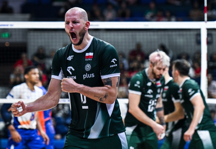Poland finished Pool B undefeated, advancing confidently to the Round of 16 at the Volleyball World Championship