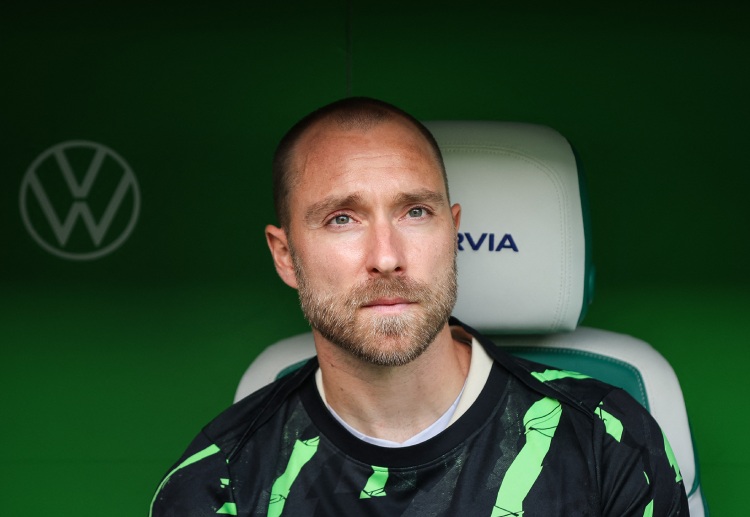 Christian Eriksen may feature for the first time in the Bundesliga as Wolfsburg take on Borussia Dortmund