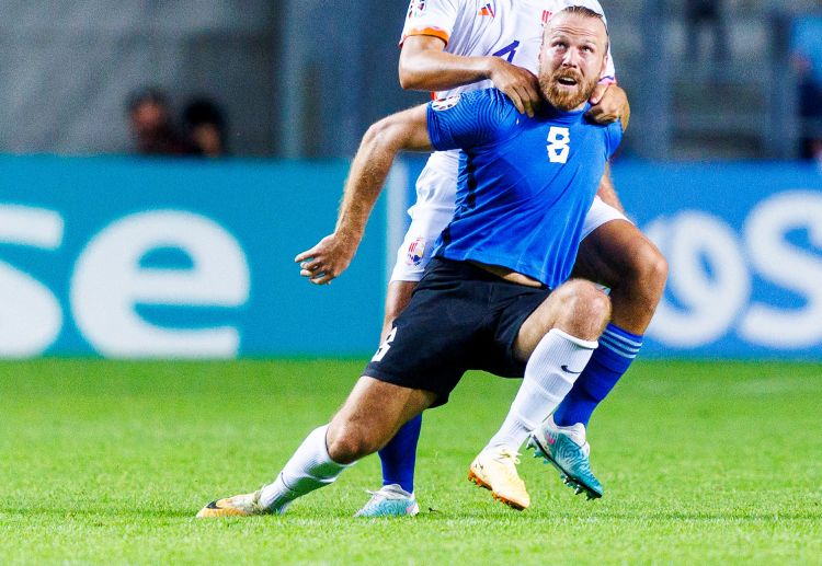 世界杯预选赛 亨里·安尼尔，爱沙尼亚队的顶级射手，依然是球队的重要支柱。