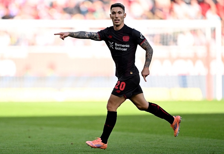 Alejandro Grimaldo will play a vital role in Leverkusen's upcoming Champions League game vs PSG