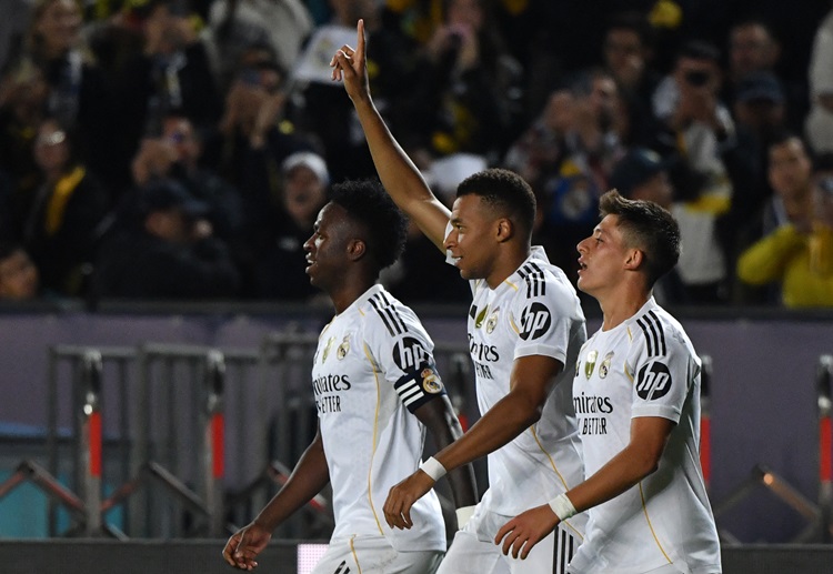 Kylian Mbappe berpeluang cetak gol di pertandingan Liga Champions UEFA