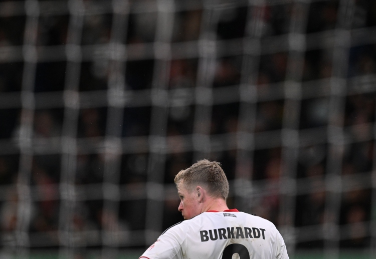 欧冠联赛 布尔卡特在上一轮联赛梅开二度，他将继续率领法兰克福前线冲锋。