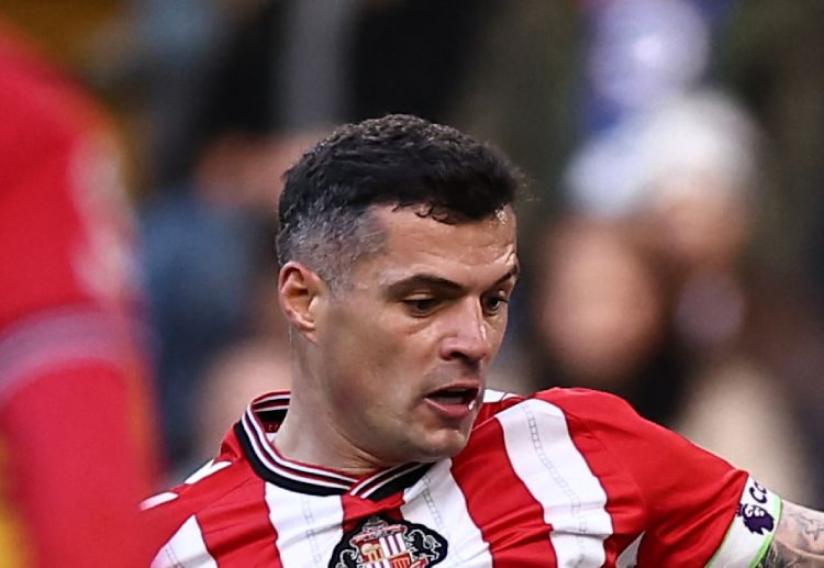 Sunderland's Granit Xhaka will face his former team Arsenal in the Premier League