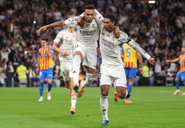 Kylian Mbappe berpeluang cetak gol di pertandingan Liga Champions UEFA
