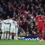 英超联赛 利物浦在安菲尔德以0比3惨败给诺丁汉森林，球队上下赛后气氛沉重。