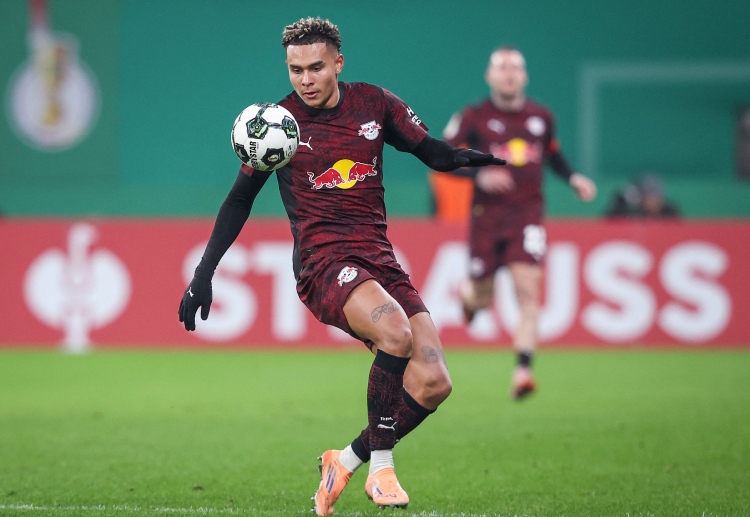 Antonio Nusa incar gol di laga Bundesliga