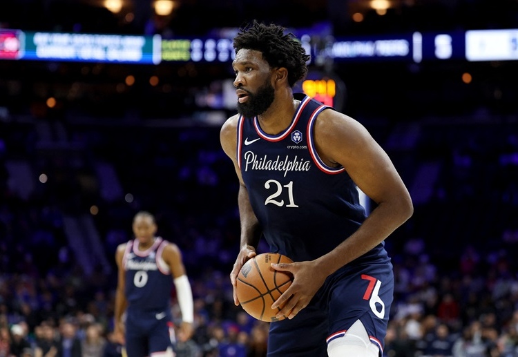Philadelphia 76ers' Joel Embiid returns to action after a three-week absence this NBA season