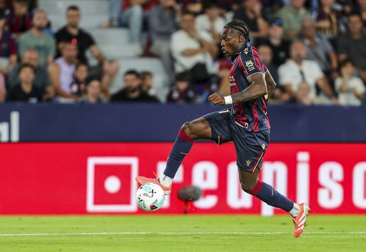 Levante's Karl Etta Eyong will lead the pact against Real Madrid in upcoming La Liga match