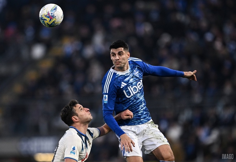 코모는 다가오는 AC 밀란과의 세리에A 경기를 알바로 모라타 없이 치러야 한다.