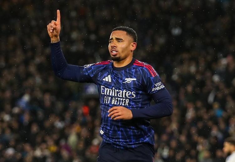 英超联赛  热苏斯替补登场后进球，帮助阿森纳将比分定格在4比0。