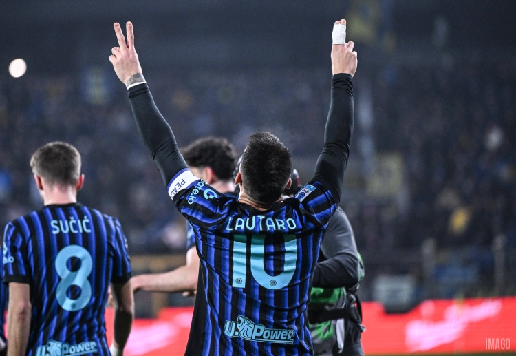 Lautaro Martinez sedang berkarir di Serie A