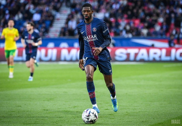 Ousmane Dembele incar gelar Liga Champions UEFA musim ini